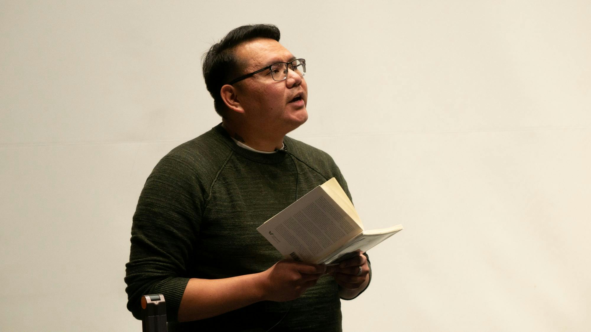 GALLERY: Jake Skeets Poetry Reading   Workshop