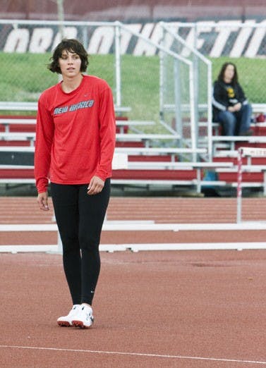 Katie Coronado and 10 of her teammates will head to Fayetteville, Ark., on Wednesday to compete in the NCAA Outdoor Championships. The Lobos are sending 11 representatives this year, which is a school record.