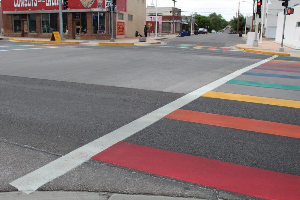 Rainbow Crosswalk