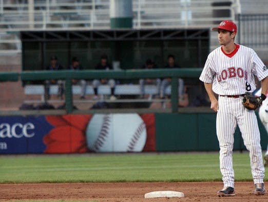 Lobo second baseman Mike Brownstein was named to the Mountain West Conference All-Tournament team this season. Brownstein will be one of the key players returning for the Lobos next season.