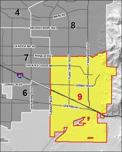 City council distric nine