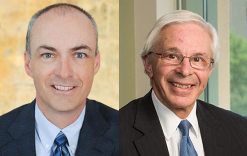 Craig White (left) and Joe Cecchi