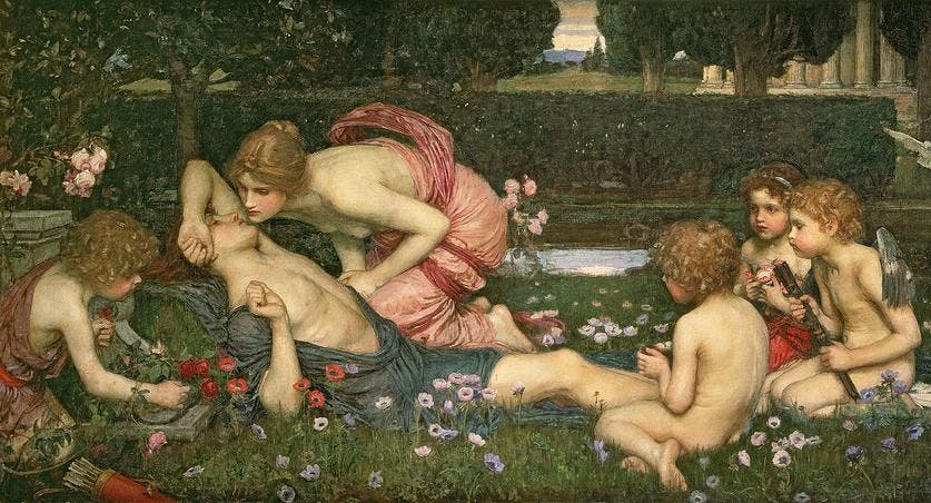 An image that Tabitha Endriguez will use in her Sex and Shakespeare workshop that will focus on Venus and Adonis.