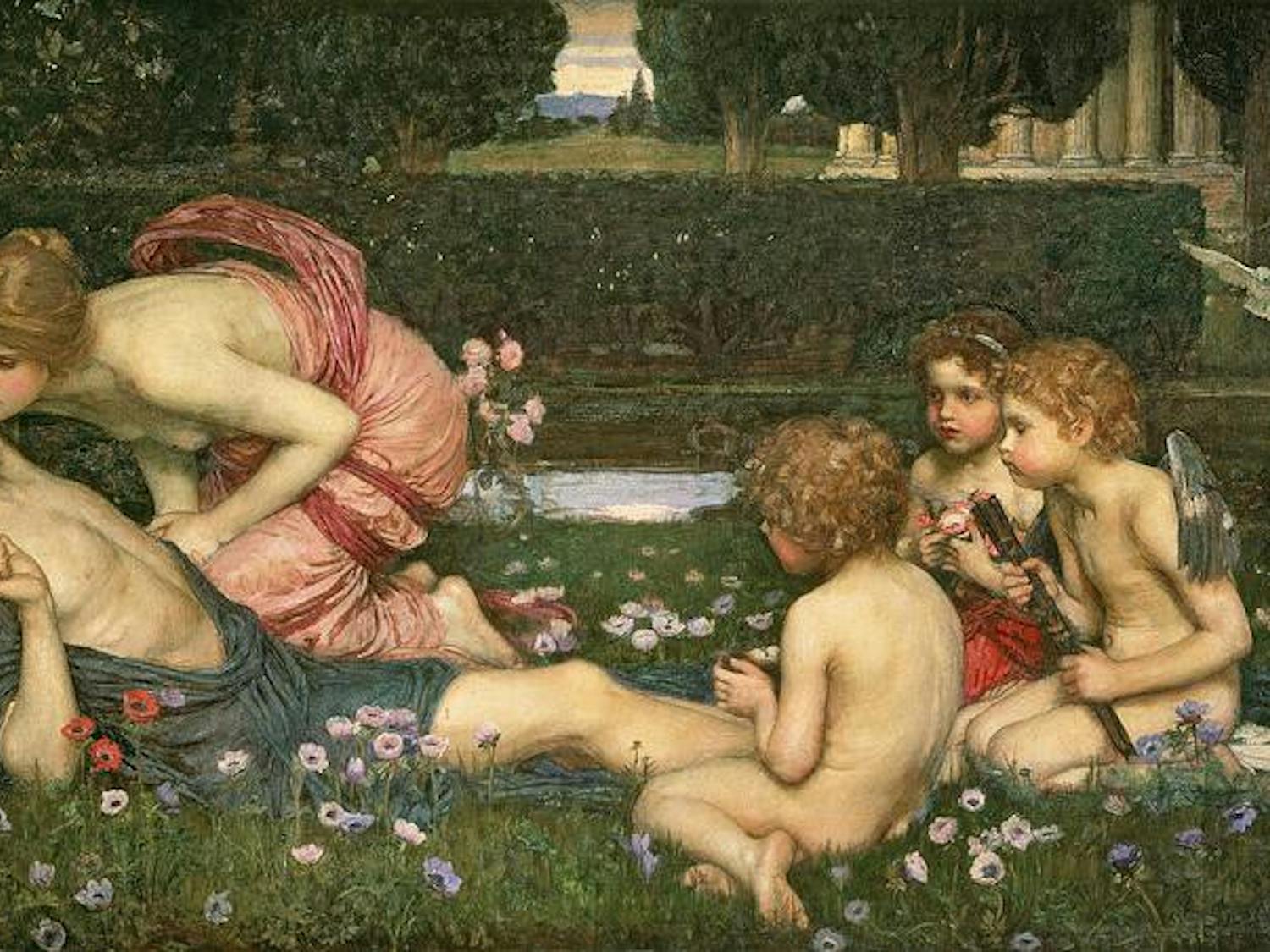 An image that Tabitha Endriguez will use in her Sex and Shakespeare workshop that will focus on Venus and Adonis.