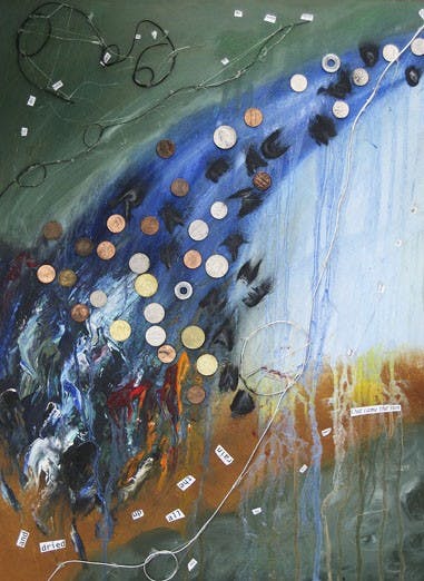 A piece by Monica Demarco that will be featured in her multimedia piece "Sensory Glut" in Keller Hall Wednesday at 8:30 p.m.