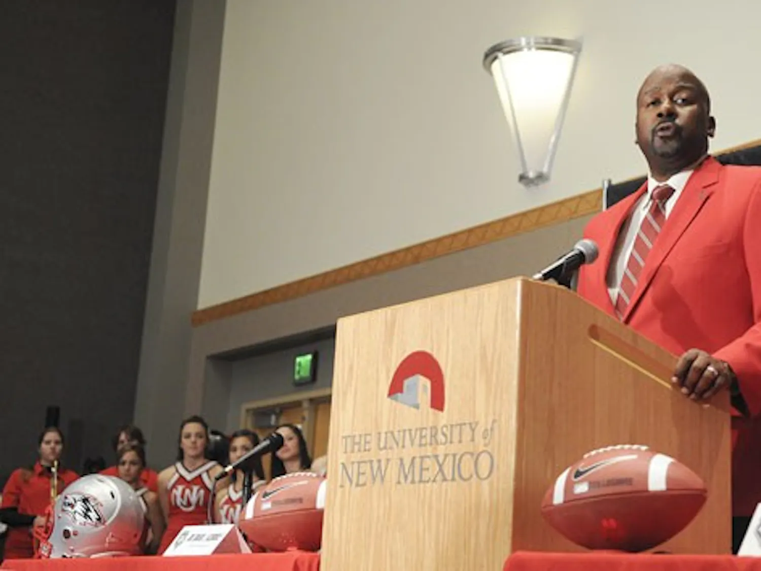 In a December news conference where he was introduced as UNM new head football coach, Mike Locksley talked about having an offense that would light up the scoreboard. But as the season draws near, he said it’s equally important to have a solid defense.