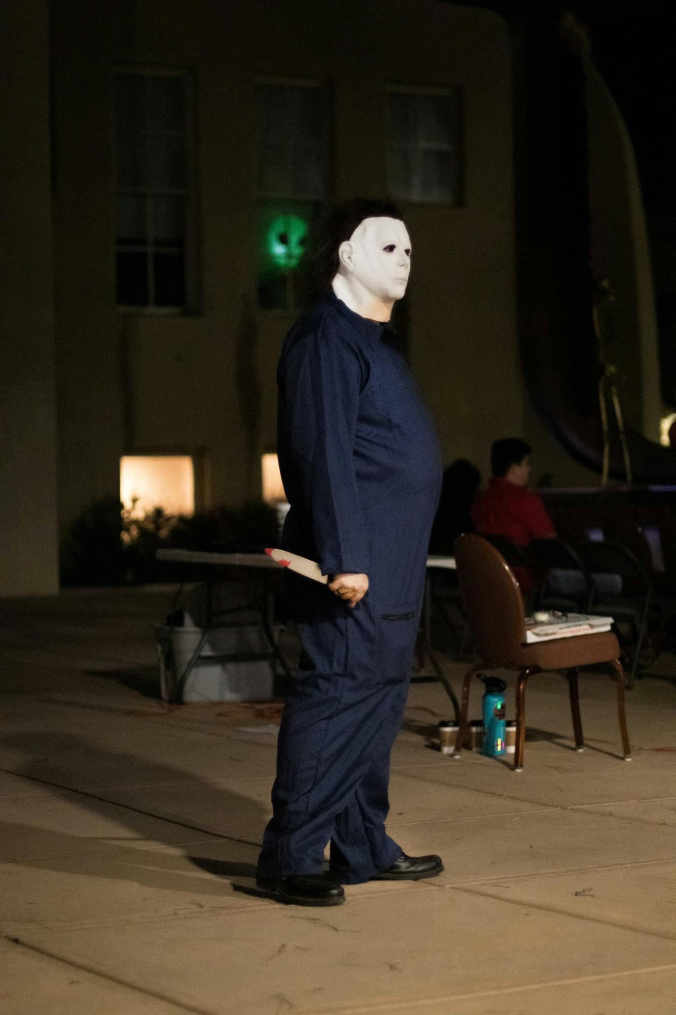 Hodgin Hall gets spooky