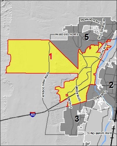 City council district one