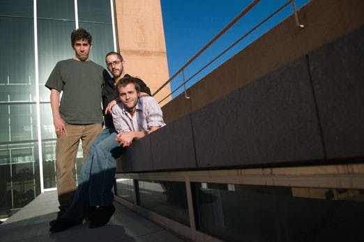 From left: Nando Fresquez, Steve Lucero and Alex Knight are three-fourths of the improv group One Night Stanleys. 