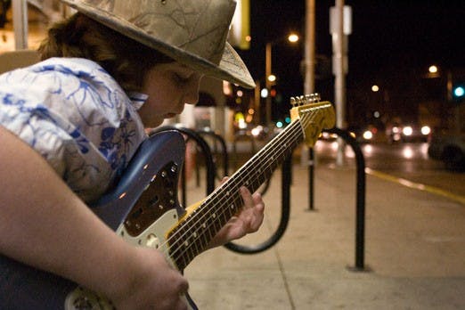 Eleven-year-old Micah Yoder will play guitar at the El Rey Theater as part of his CD-release party Dec. 20. 