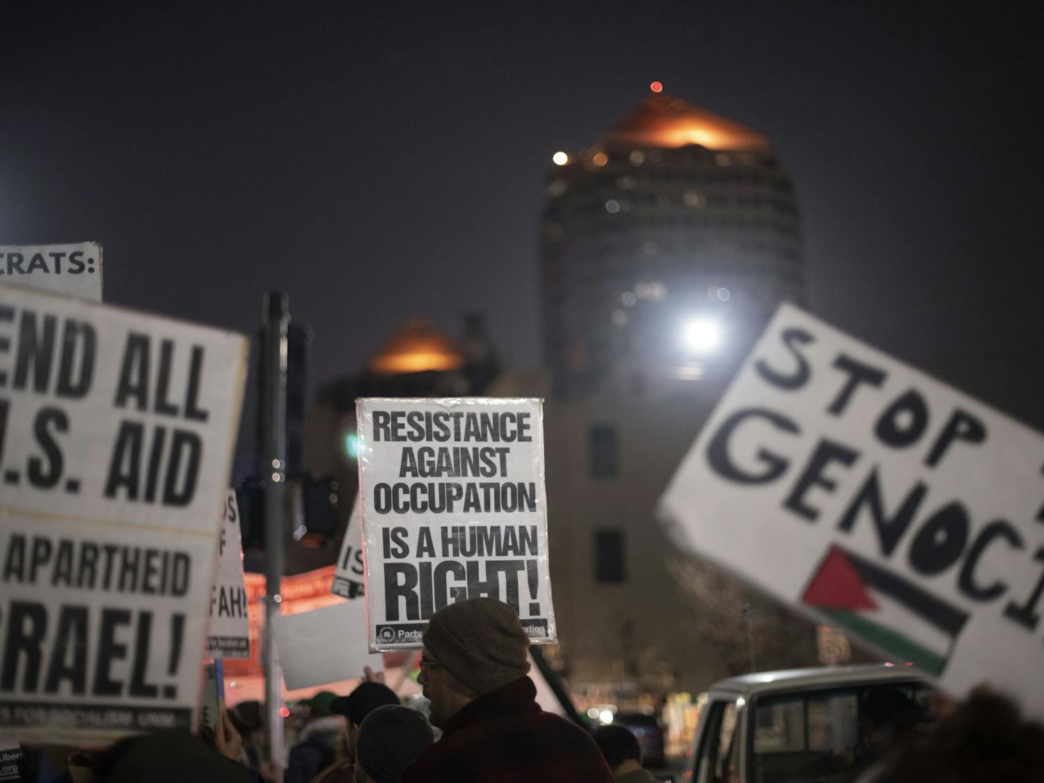 Working Women's Day promotes ceasefire