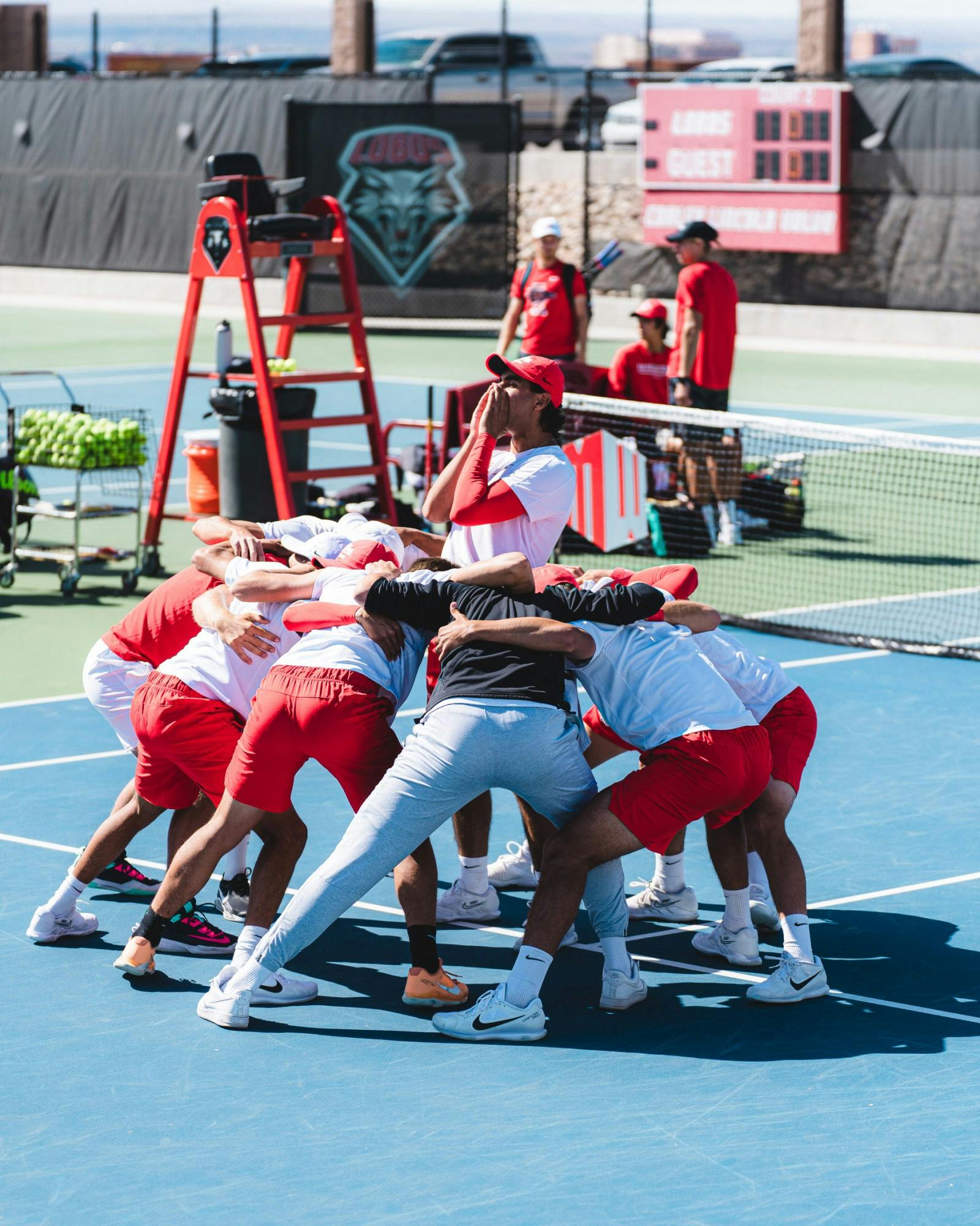 GALLERY:Men’s tennis: Lobos are regular season champs