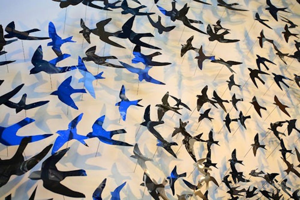 "Swoop" by Julia Barello, featured at the second annual Biennial Southwest exhibit at the Albuquerque Museum. 