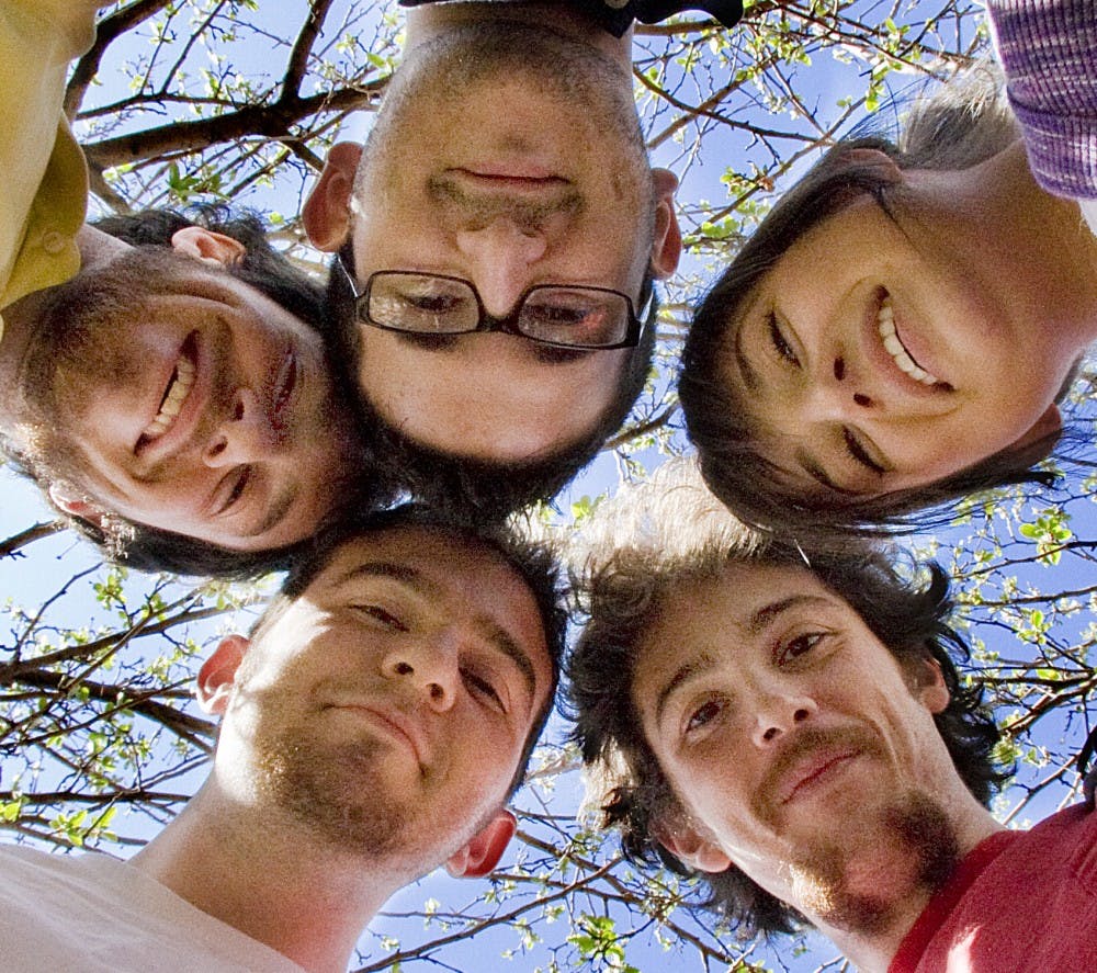 	Zagadka, left, and The Noms tied for first place at UNM’s Battle of the Bands on Sunday in the SUB.       