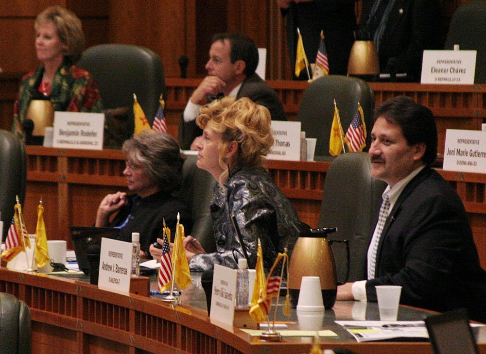 	State representatives toss around proposals dealing with the state deficit during the NM Legislature’s special session on Oct. 17. The Legislature eventually passed House Bill 17, which cuts UNM’s I&amp;G budget by 4 percent and special projects by 6.5 percent. Governor Richardson has 20 days to approve the bill.