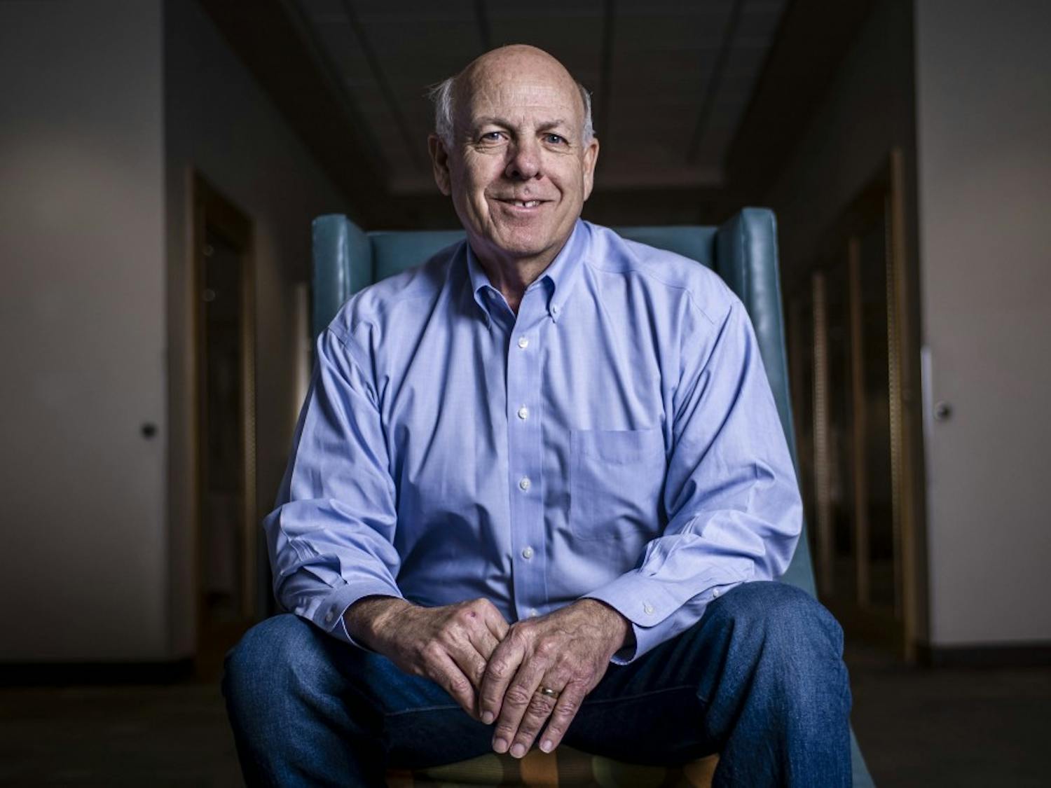 New Mexico gubernatorial candidate Steve Pearce, sits in the student union building for an interview with the Daily Lobo before speaking to the college republicans Saturday, Dec. 09, 2017. Pearce currently represents New Mexico as a United States representative for New Mexico?s 2nd congressional district -- a seat he won in 2010.
