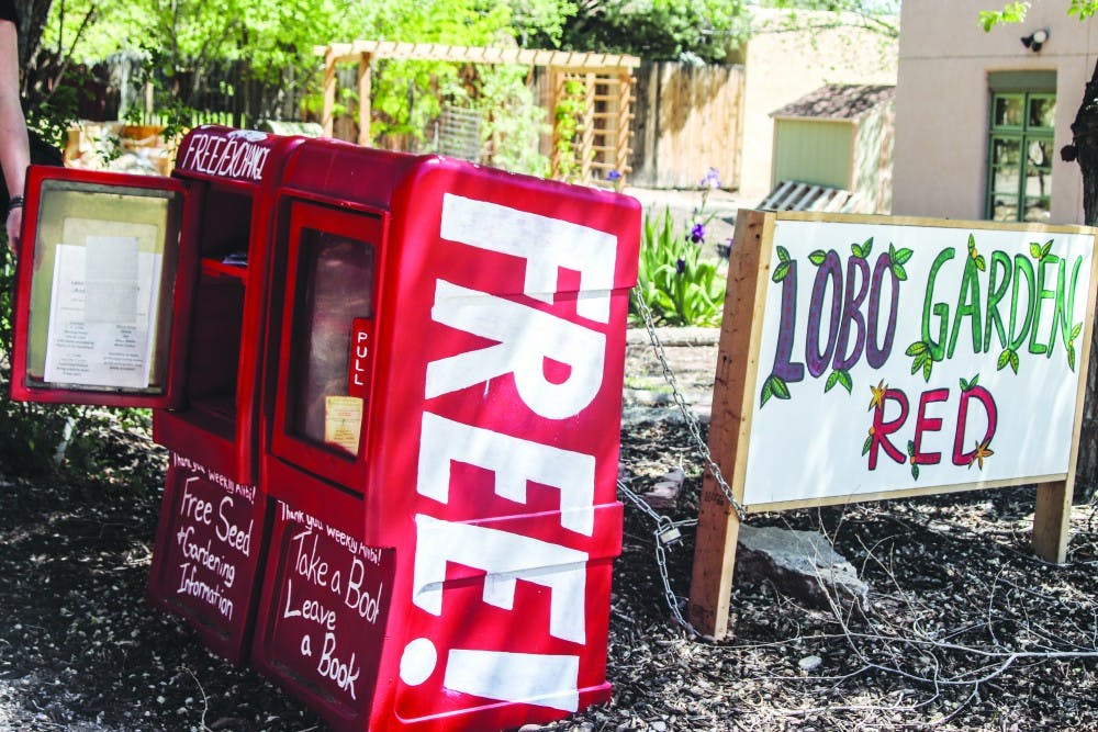 Lobo Gardens is an initiative by Sustainability Studies Department at UNM to reach out to the community and provides a hands-on experience growing food sustainably, captured Wednesday April 18, 2018. &nbsp;