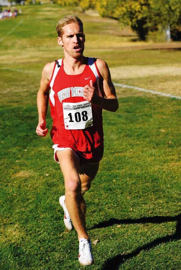 UNM's Jeremy Johnson will compete in the NCAA cross country championships in Terre Haute, Ind., on Monday. 