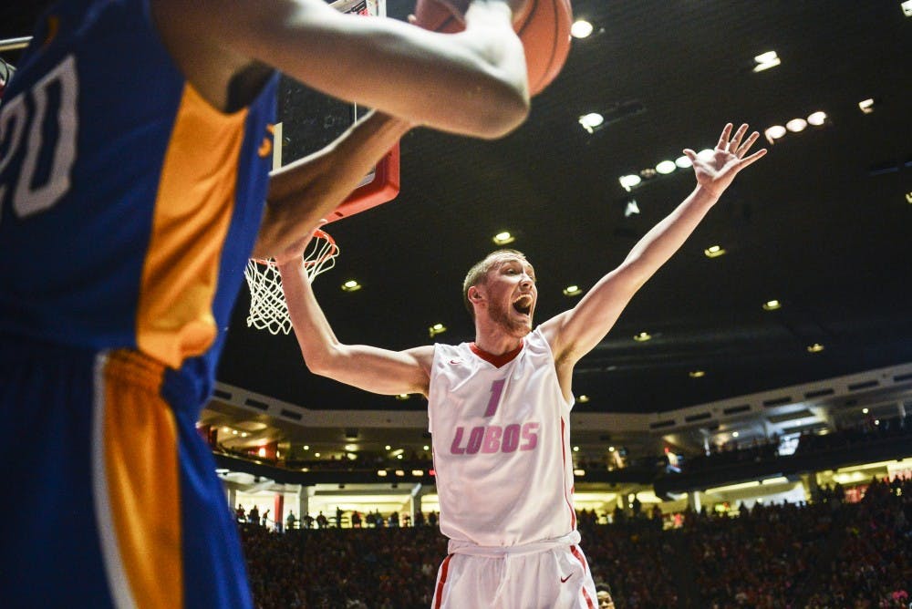 Point Guard Cullen Neal defends a San Jose State player at Wise Pies Arena. Neal will be transferring to Ole Miss University.&nbsp;
