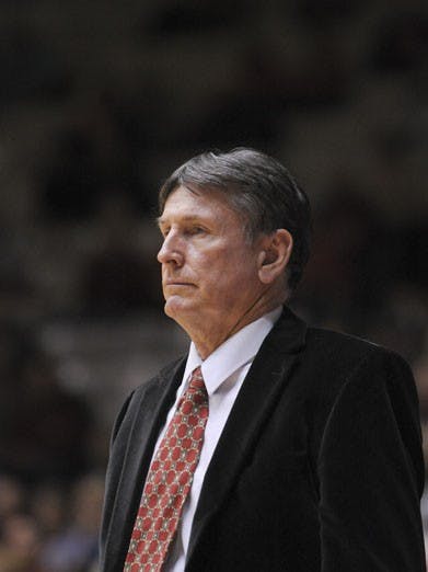 Head coach Don Flanagan won his 300th game Wednesday at The Pit after being denied in three straight losses. UNM trounced Air Force 79-33.