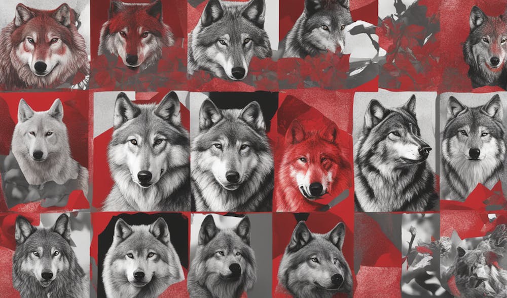 new-mexico-lobos-wolf-cherry-redsilver-classes-professors-ai-students-collage-unm-people-590927887.png