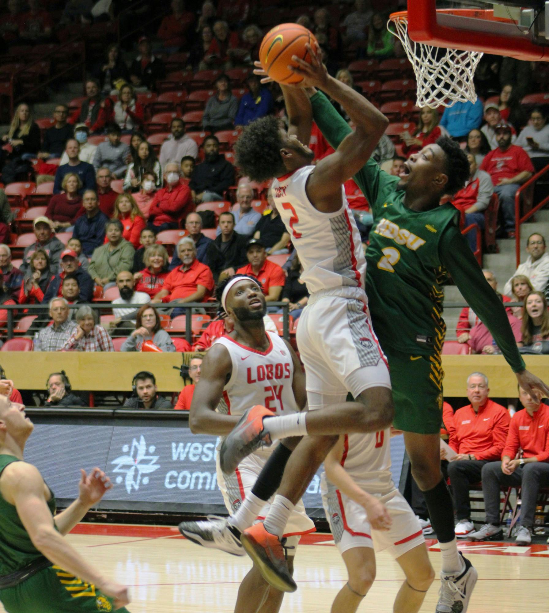 GALLERY: UNM Men's Basketball vs. NDSU