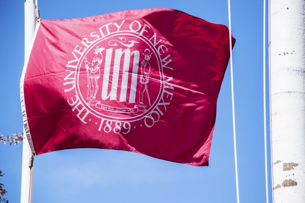 The UNM seal has been called a racist symbol by two local groups, The Red Nation and Kiva Club. The seal features a frontiersman and a conquistador, while the groups say it should celebrate indigenous heritage.
