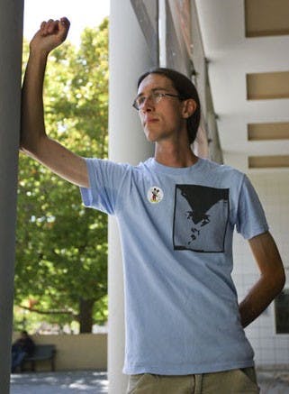 Student Chris Clavio works to bring people together through his T-shirt company