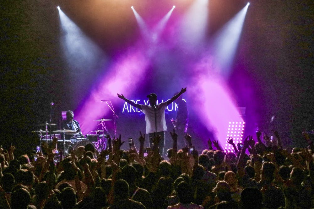 Skizzy Mars performs at the Sunshine Theater on May 08th during his Are You Ok? Tour.