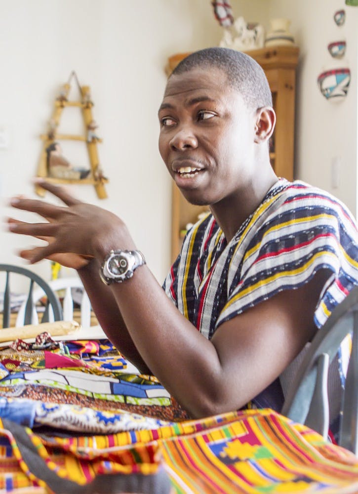 University of New Mexico Valencia campus nursing student Nuhu Alhaasan remembers how difficult is was for him to stay in school and how hard it was for him to obtain a Visa to travel to the United States from Ghana Africa. 