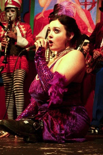 Jackie, the Human Tripod, is part of the 999 Eyes Un-Politically Correct Tour at Verb Collective on Saturday.