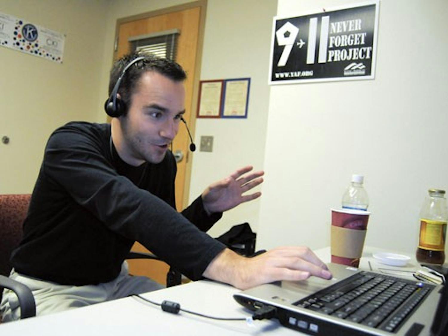 Student Stephen Dinkel hosts "Mornings with Dink" on BlogTalkRadio.com. The show airs Tuesdays and Thursdays from 8 to 9 a.m.