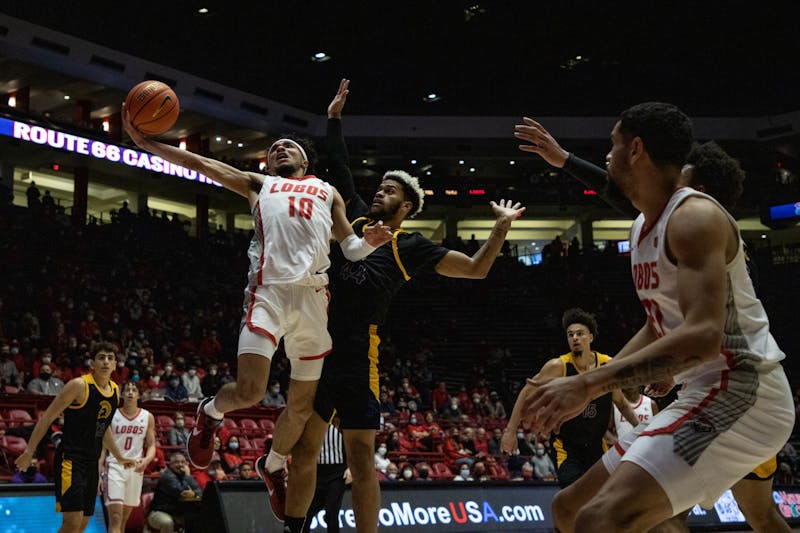 UNM men’s basketball nabs first conference victory The Daily Lobo