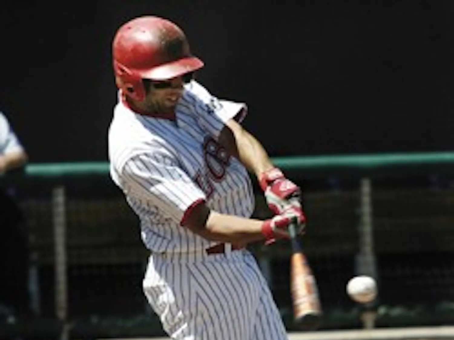 Lobo shortstop Ryan Barba stepped up to the plate five times and had two hits during Tuesday's 13-3 win against the University of Arizona at Isotopes Park.