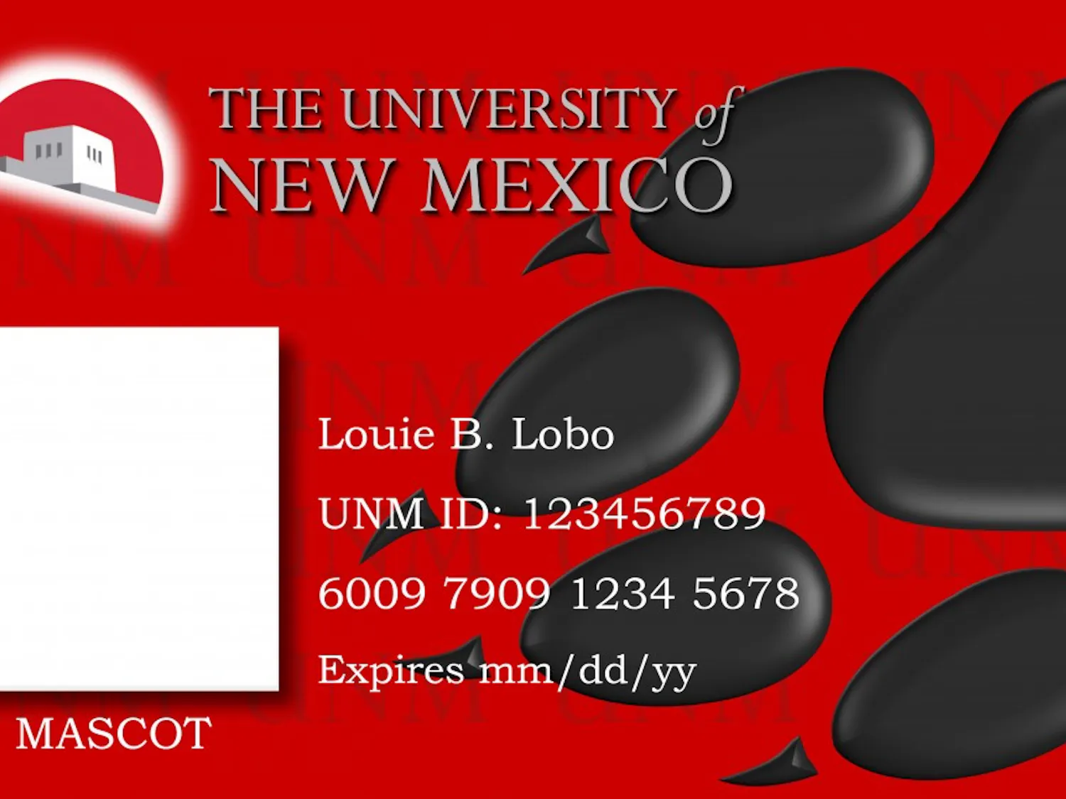 The new design of Lobo ID card.