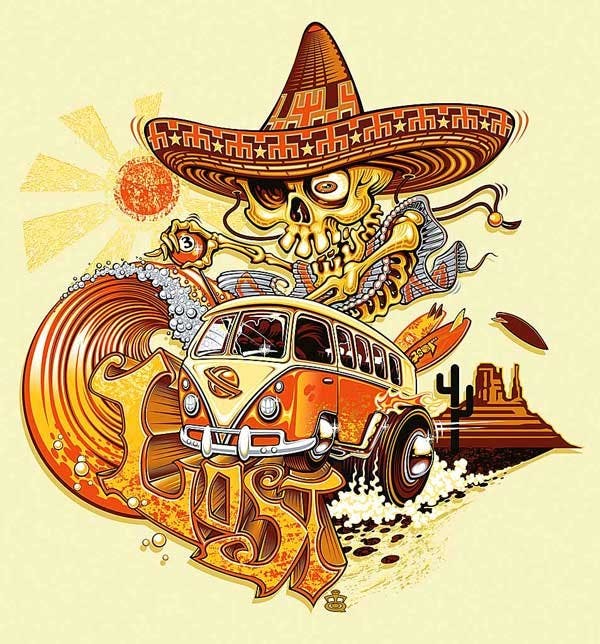 An illustration by R.K. Sloane for Lost Enterprises.