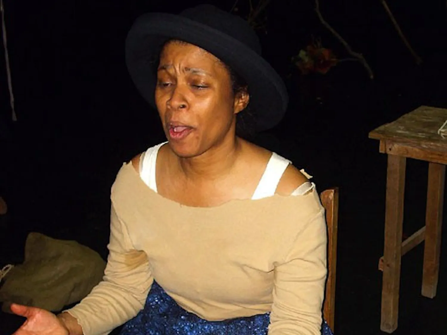 Karen Jones Meadows plays Harriet Tubman in "Harriet's Return."
