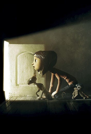 Dakota Fanning as the voice of Coraline Jones in "Coraline."