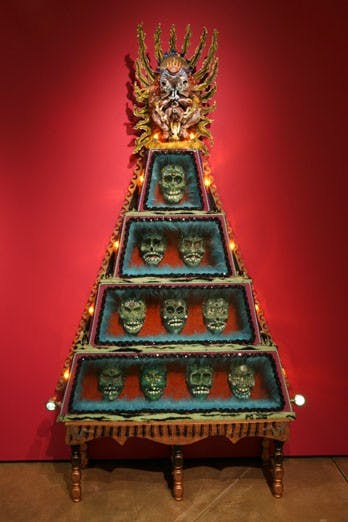 "Baja Kaliby" by Einar and Jamex de la Torre is part of the National Hispanic Cultural Center's "Meso-Americhanics" show, running through Feb. 22.  