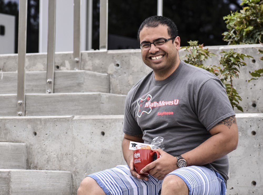 Chris Torres, a self described "child at heart," graduates with a degree in chemical and biological engineering.&nbsp;