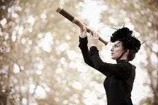 Shara Worden of the band My Brightest Diamond will perform with string instruments and puppets at the Cooperage on Sunday.