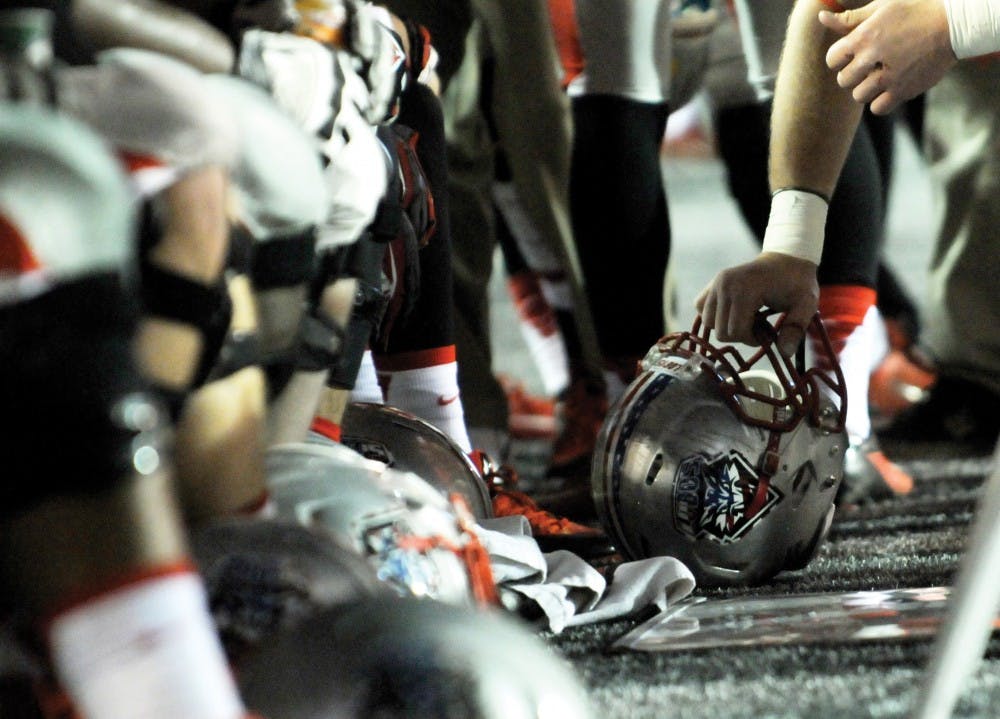 Even with a helmet, blows to the head have a high potential for causing serious damage, such as CTE, traumatic brain injury and Lou Gherigs disease.&nbsp;