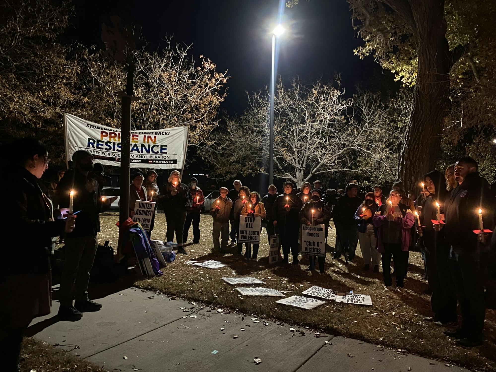 Vigil In Albuquerque Honors People Killed In Colorado Springs At Club Q ...