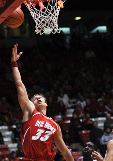 Chad Toppert is UNM's 3-point specialist. He was No. 2 in the nation last year, making 48 percent of his 3-point attempts.  