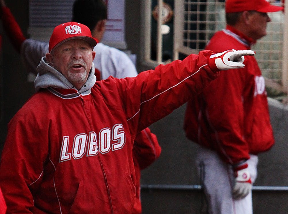 	Lobo head coach Ray Birmingham instructs his players in this file photo. The
Lobos face BYU on Thursday at Isotopes Park.