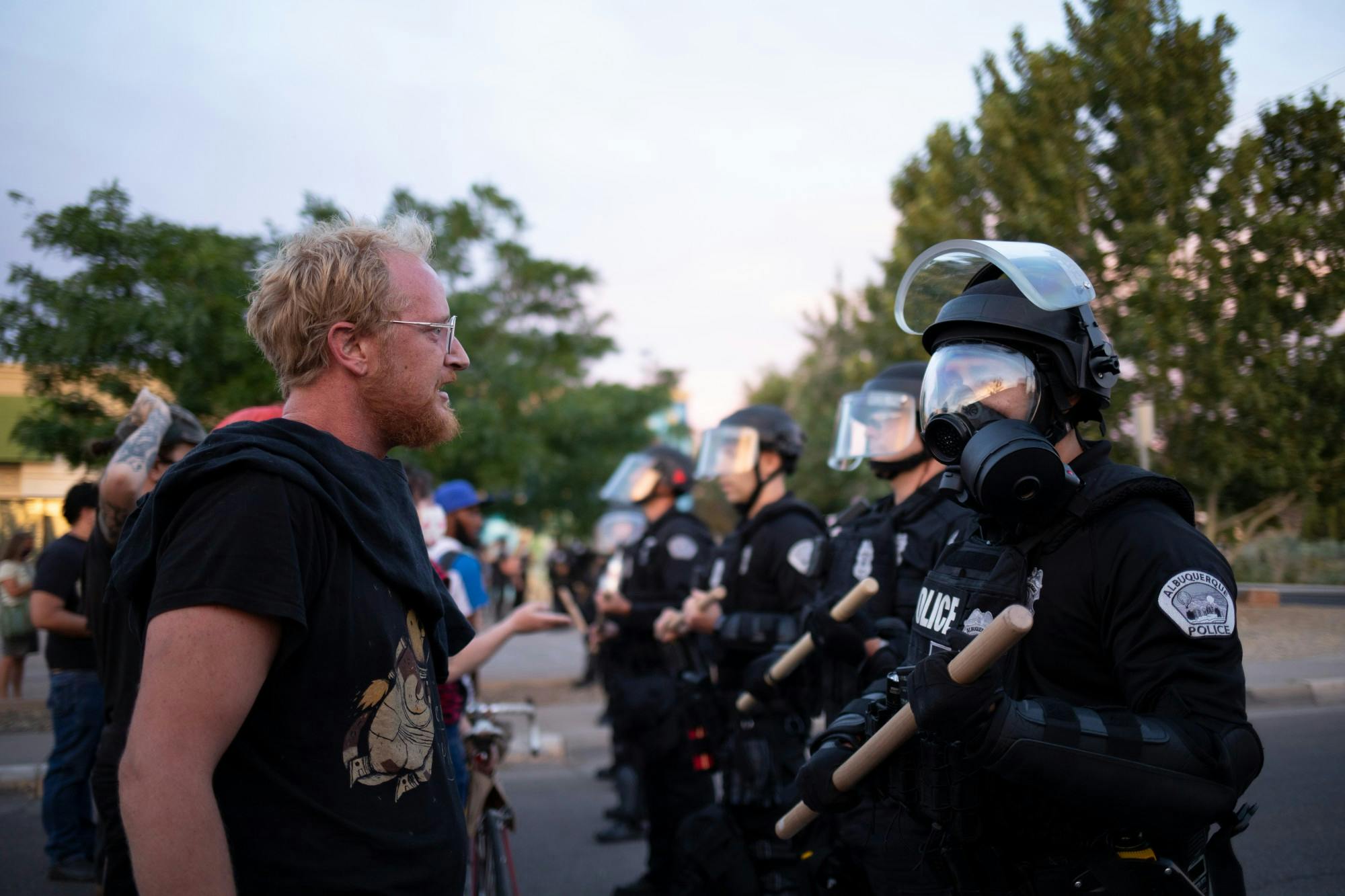 Juan de Oñate Protest