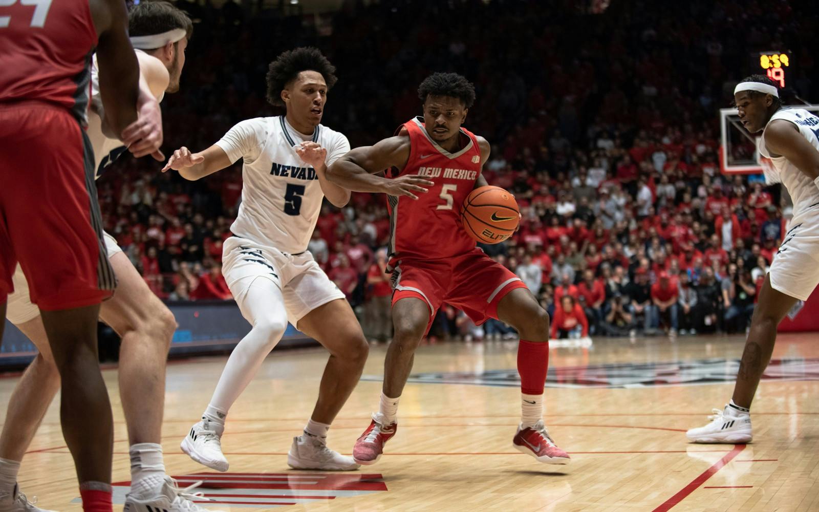 GALLERY: UNM Men’s Basketball vs. Nevada