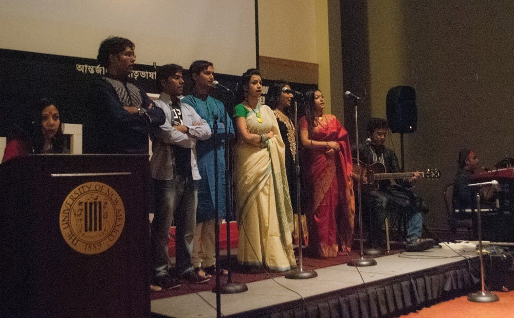 BSAUNM members opened the program with an honorary song commemorating International Mother Language Day. This is the third year the BSAUNM has opened the program up to public.  