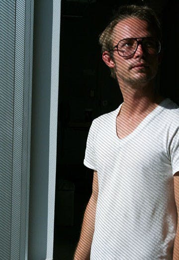 Artist Aric Grauke studies architecture at UNM. 