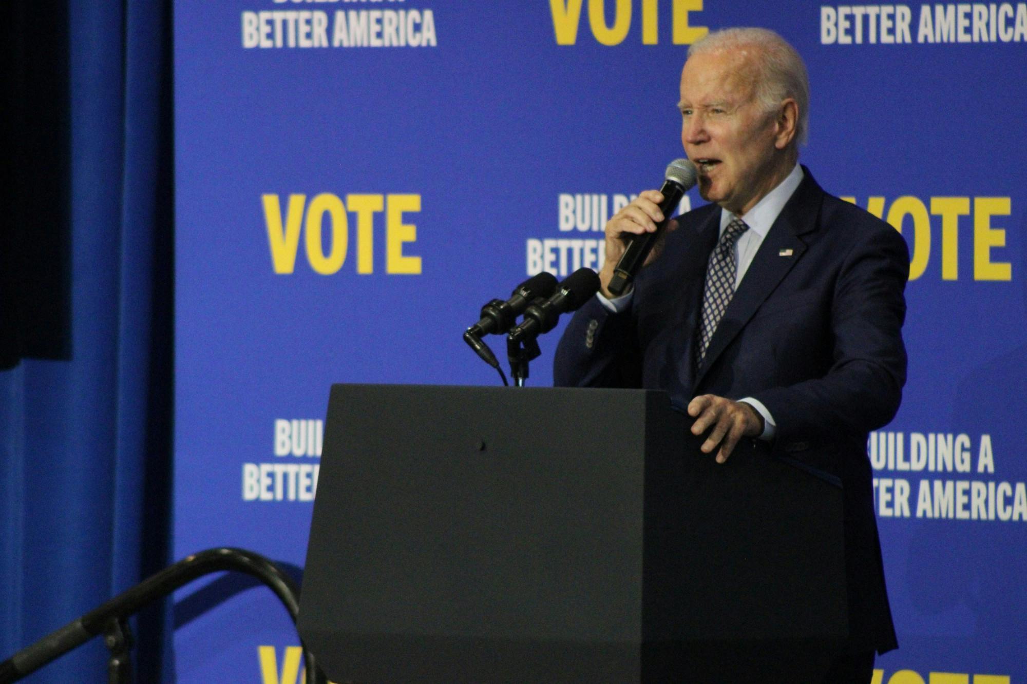 GALLERY: President Joe Biden visits Albuquerque in support of Campaigns for New Mexico Governor Michelle Lujan Grisham